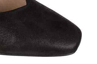 Czółenka Caprice 9-22315-42 Black Metallic 218001, Czarny, Skóra naturalna