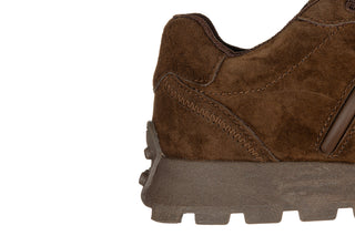 Sneakersy S Barski LR62-7101 Coffee 216001, Brązowy, Skóra naturalna
