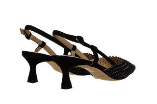 Sandały Alma En Pena V250662 Suede Black 207005, Czarny, Skóra naturalna