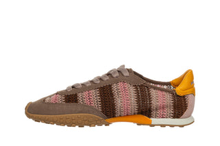Sneakersy Hoff Bridge Woven Brown 203026, Beżowy, Skóra naturalna