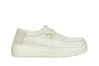 Półbuty Pitas Robin Crudo 003352, Biały, Tkanina