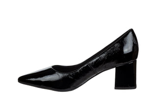 Czółenka Bottero 377101 Black Fla 523093, Czarny, Skóra naturalna