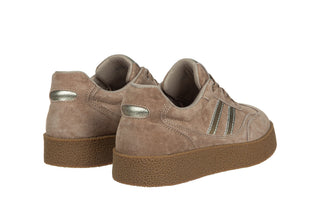 Sneakersy S Barski LR62-7107 Beige 216004, Beżowy, Skóra naturalna