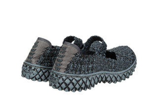 Półbuty Rock Over Gun Powder 032138, Czarny, Tkanina