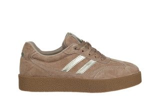 Sneakersy S Barski LR62-7107 Beige 216004, Beżowy, Skóra naturalna