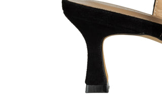 Sandały Alma En Pena V250662 Suede Black 207005, Czarny, Skóra naturalna