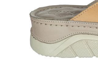 Klapki Bayla-161 022 05 6106 Dark Stone Scissors 161751, Szary, Skóra naturalna