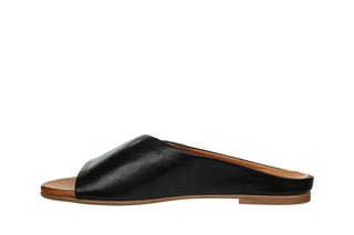 Klapki Bayla-161 066 2173 20 Black 161782, Czarny, Skóra naturalna