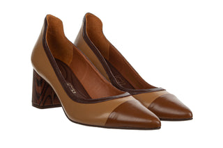 Czółenka Capelli Rossi 12370-768-877 Havana 523085, Brązowy, Skóra naturalna