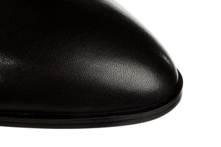 Botki Loretta Vitale C9629 Black Leather 514282, Czarny, Skóra naturalna