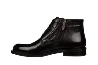 Trzewiki John Doubare V218B-04-183 Black 104263, Czarny, Skóra naturalna