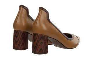 Czółenka Capelli Rossi 12370-768-877 Havana 523085, Brązowy, Skóra naturalna