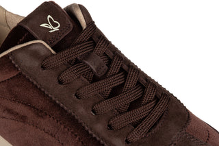 Sneakersy Caprice 9-23714-47 Dk Brown Comb 2018002, Brązowy, Skóra naturalna