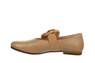 Baleriny Laura Vita Florineo 01 Beige 202133, Beżowy, Skóra naturalna