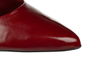 Czółenka Bottero 353721-55 Atenas Burgundy 523071, Bordowy, Skóra naturalna