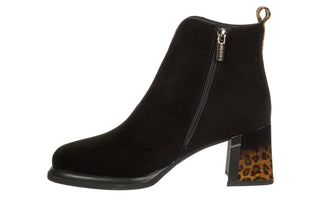 Botki Loretta Vitale C6911 Black 514281, Czarny, Skóra naturalna