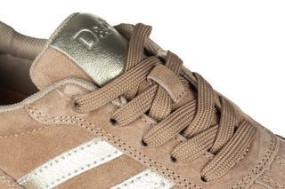 Sneakersy S Barski LR62-7107 Beige 216004, Beżowy, Skóra naturalna