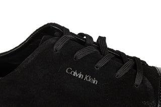 Półbuty Calvin Klein Hamilton Black, Czarny, Skóra naturalna
