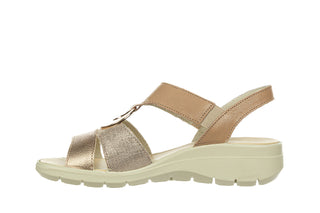 Sandały Imac 1079700 Rope Beige 167019, Beżowy, Skóra naturalna