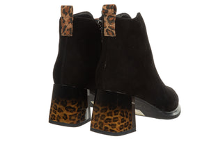 Botki Loretta Vitale C6911 Black 514281, Czarny, Skóra naturalna