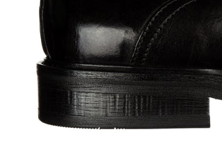 Trzewiki John Doubare V218B-04-183 Black 104263, Czarny, Skóra naturalna