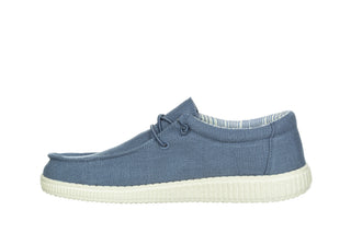 Półbuty Pitas Wp150 Linen Azul 003371, Niebieski, Tkanina