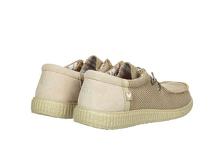 Półbuty Pitas Wp150 Luca Beige 003374, Beżowy, Tkanina