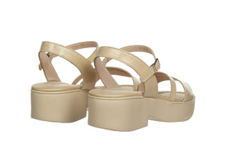 Sandały Wonders B-1001 Beig 138061, Beżowy, Skóra naturalna