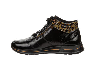 Botki Ara 12-24808-48 Schwarz Oliv 215003, Czarny, Skóra naturalna