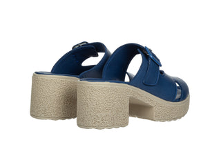 Klapki Bayla-161 022 09 Ln 13 Wishes 161755, Niebieski, Skóra naturalna