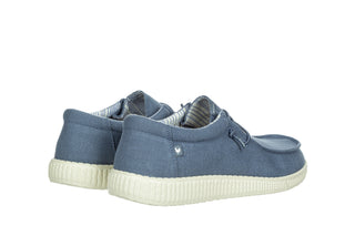 Półbuty Pitas Wp150 Linen Azul 003371, Niebieski, Tkanina