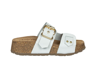 Klapki Yokono Wiwi-252 Opack Blanco 208022, Biały, Skóra naturalna