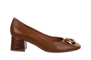 Czółenka Capelli Rossi 12032-772-879 Walnut 523081, Brązowy, Skóra naturalna