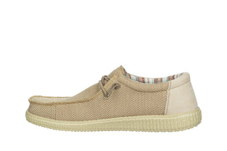 Półbuty Pitas Wp150 Luca Beige 003374, Beżowy, Tkanina