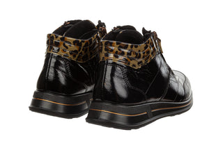 Botki Ara 12-24808-48 Schwarz Oliv 215003, Czarny, Skóra naturalna