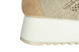 Sneakersy Imac 107290 Taupe Platinium Be 167011, Beżowy, Tkanina