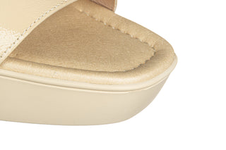 Sandały Wonders B-1001 Beig 138061, Beżowy, Skóra naturalna