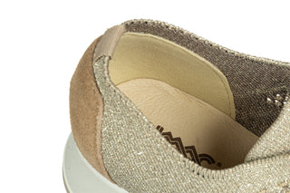 Sneakersy Imac 107290 Taupe Platinium Be 167011, Beżowy, Tkanina