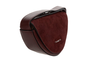 Torebka Toscanio G87 D54 Bordo, Skóra naturalna