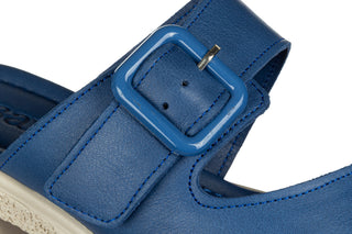 Klapki Bayla-161 022 09 Ln 13 Wishes 161755, Niebieski, Skóra naturalna