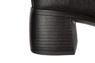 Czółenka DA Premium Collection CR62-3525 Black 216010, Czarny, Skóra naturalna