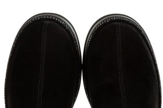 Botki Loretta Vitale C9638 Black Suede 514285, Czarny, Skóra naturalna