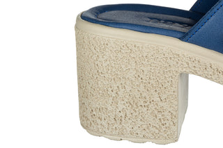 Klapki Bayla-161 022 09 Ln 13 Wishes 161755, Niebieski, Skóra naturalna