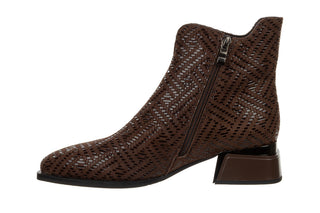 Botki DA Premium Collection JC62-1042 Brown 216015, Brązowy, Skóra naturalna