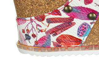 Sandały Laura Vita Bonito 38 Fushia 202108, Różowy, Skóra naturalna