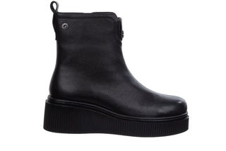 Botki Loretta Vitale W1824 Black Leather 514292, Czarny, Skóra naturalna