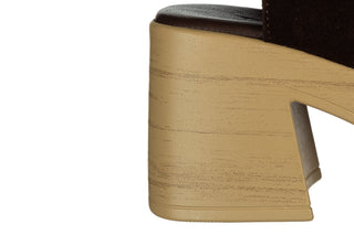Sandały Bayla-161 138 26701 Brown Suede 161786, Brązowy, Skóra naturalna