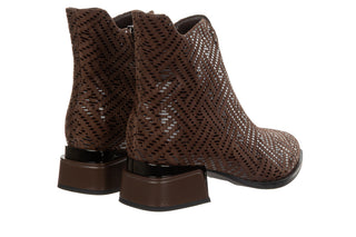 Botki DA Premium Collection JC62-1042 Brown 216015, Brązowy, Skóra naturalna