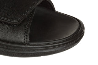 Klapki Imac 1036200 Black Black 167025, Czarny, Skóra naturalna