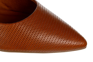 Czółenka Bottero 377101 Caramel 523095, Brązowy, Skóra naturalna